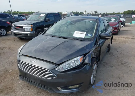 2016 Ford Focus Titanium from USA, damaged, VIN 1FADP3J29GL309415